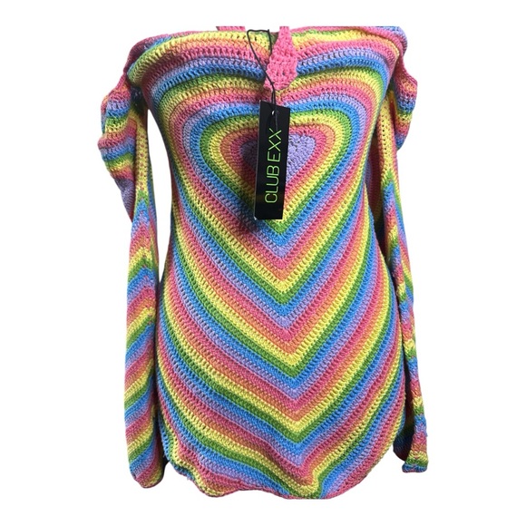 DANCING IN COLORS MINI DRESS - Picture 7 of 10